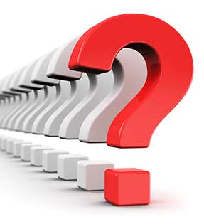 Question marks